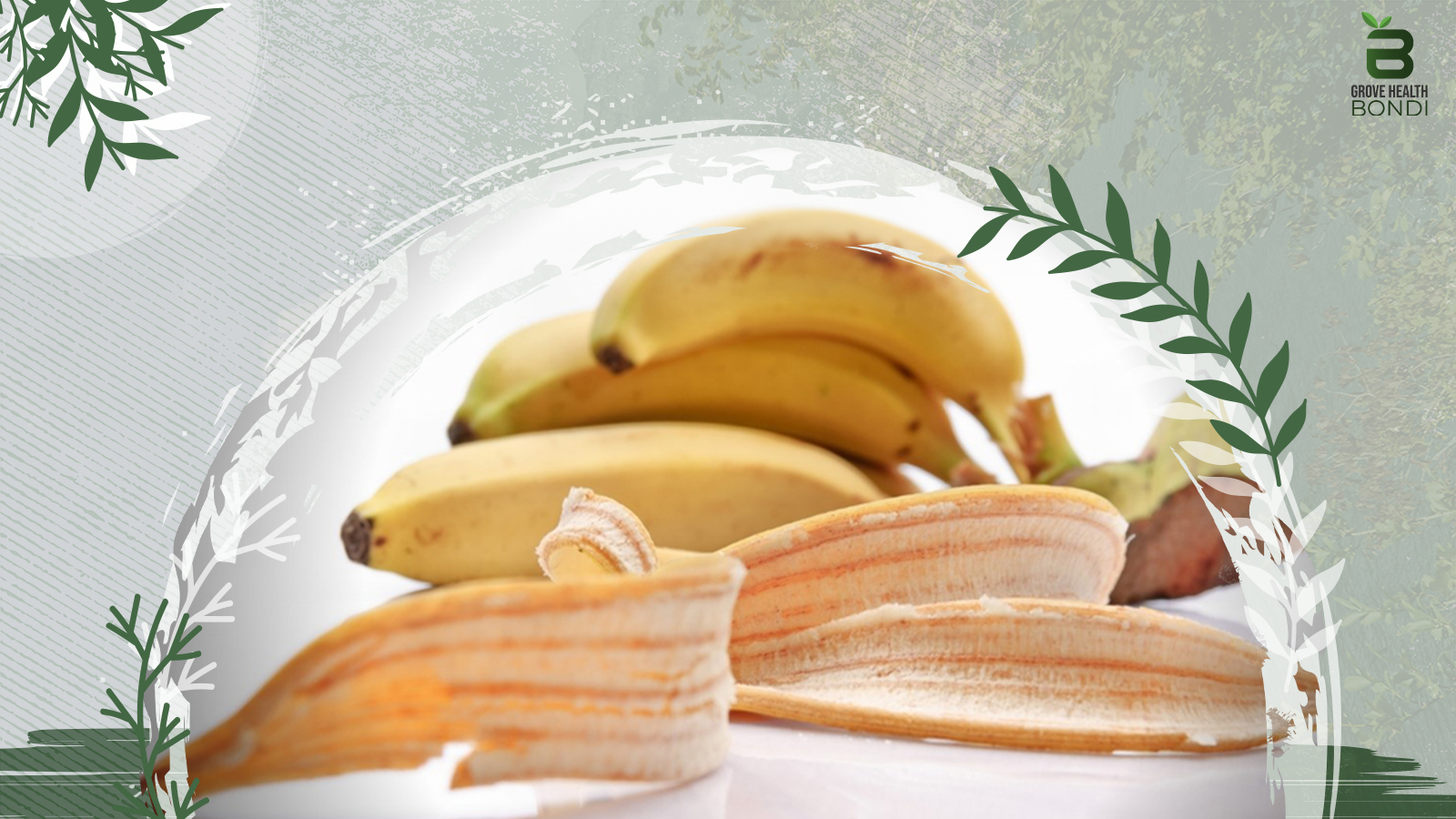 How banana peels promote digestive health