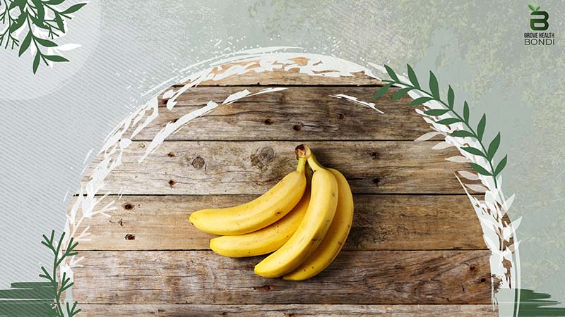 How many calories are in 100g of bananas