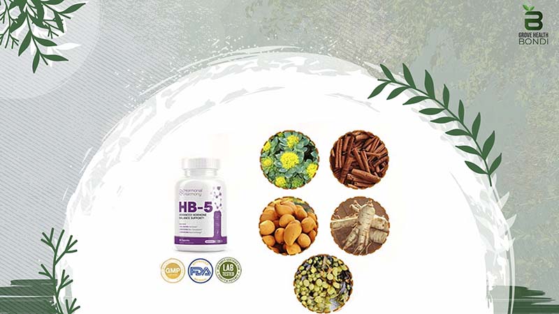 Ingredients of Hormonal Harmony HB-5