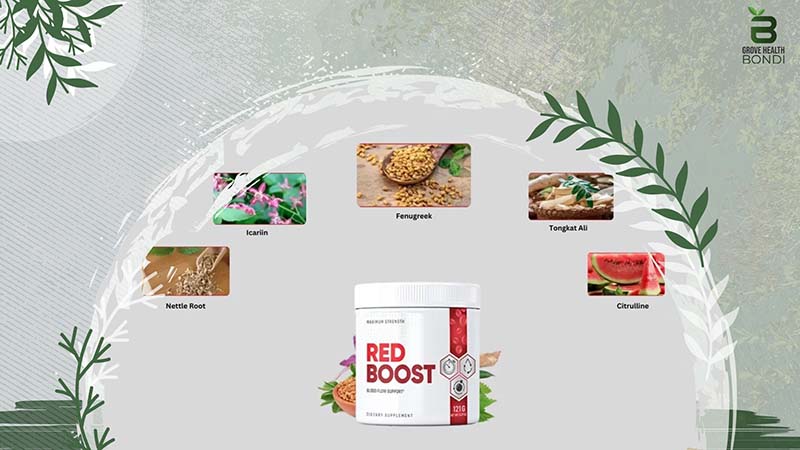 Ingredients of Red Boost